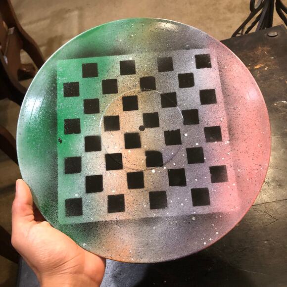 Vinyl Chess Set -Forest Gold (Resin Pieces) - Picture 7 of 14